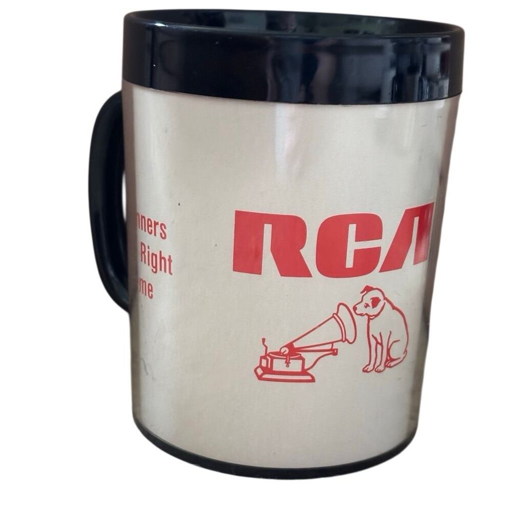 RCA Vintage Thermo-Serv Plastic Mug